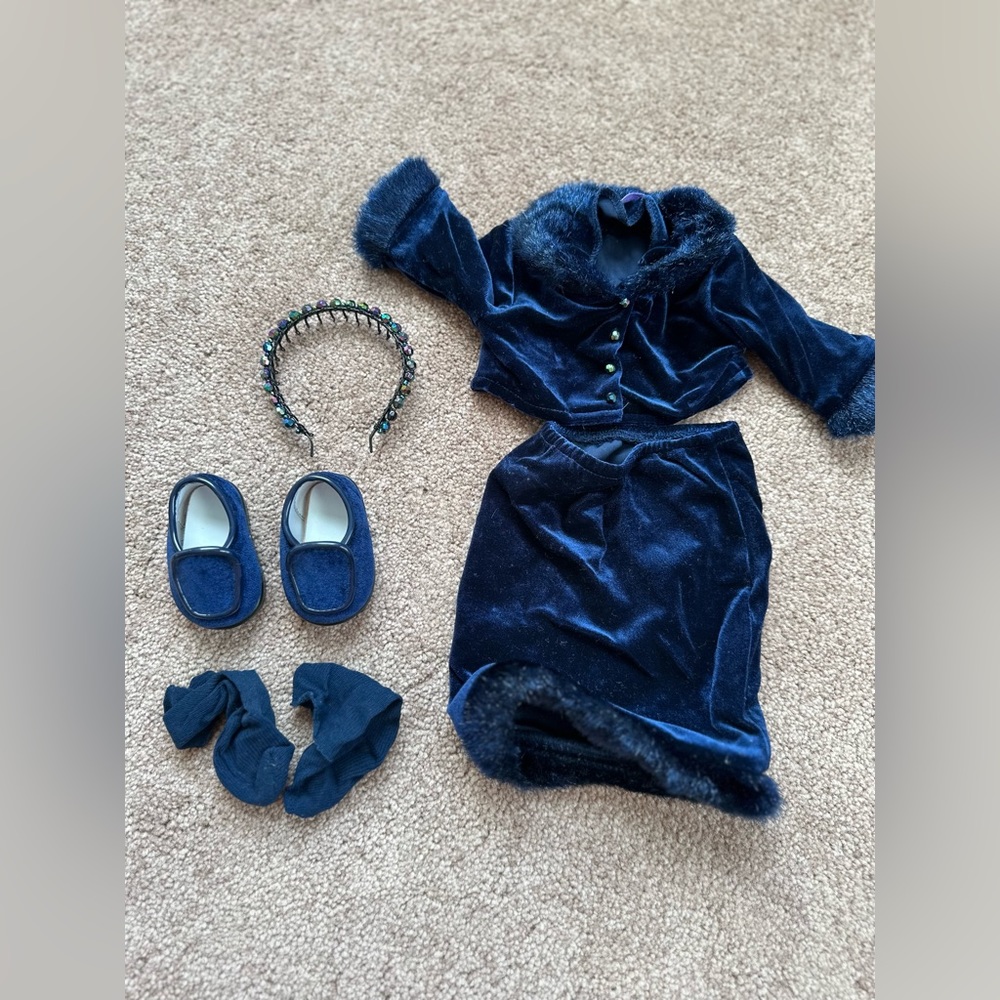 American Girl Doll Holiday Dress